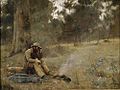 Frederick McCubbin, Down on His Luck, 1889