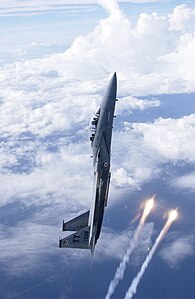 McDonnell Douglas F-15 Eagle at Rate of climb, by Jeffrey Allen