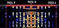 7072.0kHzを中心としたFeld-Hellトランスミッションのスペクトログラム