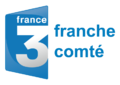 Ancien logo de France 3 Franche-Comté du 4 janvier 2010 au 28 janvier 2018.