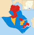 2004 results map