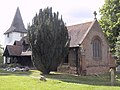 L'église de Greensted (Essex), vue du Sud-Est