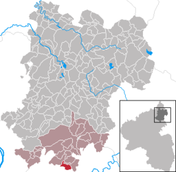 Hübingen – Mappa