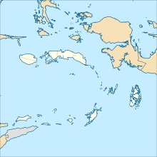 Bandanaira Airport is located in Maluku