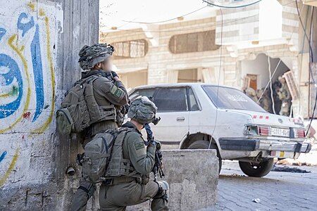 Egoz soldiers fighting in Khan Yunis