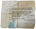 Józef Pluskowski's military record: as lieutenant; 7 weeks in a concentration camp; Virtuti Militari award; wounded 3 times