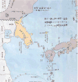 『竹島渡海由来記抜書控』(1785)、日本で製作された。