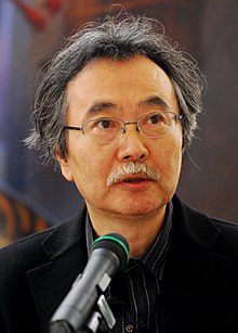 Taniguchi at Lucca Comics and Games in 2011