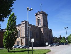 The garrison church in Karlsborg (9 June 2006)
