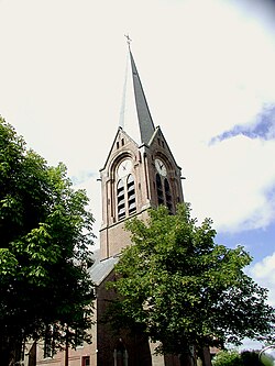 Turm der Sint-Willibrorduskerk