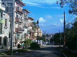 View of Havana from the hills of La Víbora (Cuba)