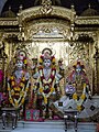 Image of Ghanshyam with Lakshmi Narayan in the central sanctum