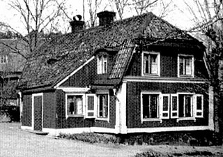 Köksflygeln på 1930-talet.