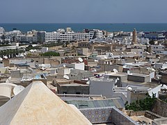 Vue générale de la médina.