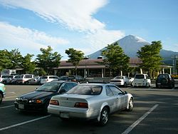 Mt Fuji from Narusawa michi-no-eki