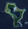 A satellite image of Pingelap