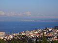 Vista de Ribeira dende San Roque (monte periurbano)