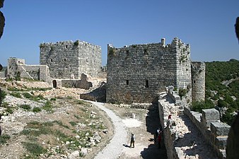 Bastion sud et donjon