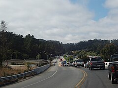 San Miguel Canyon Road.