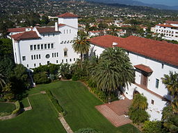 Santa Barbara County Courthouse.