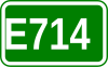 Route européenne 714