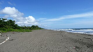 Côté de la mer des Caraïbes.