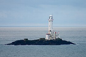 Phare de Tuskar Rock, en mer Celtique