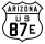 U.S. Route 87E marker