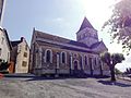 Église Notre-Dame, tour et nef.