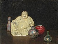 Buddha and Roman Glass, c. 1925, private collection
