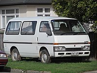 1989 New Zealand-new Isuzu WFR van. In Australia these were sold as the "Holden Shuttle"