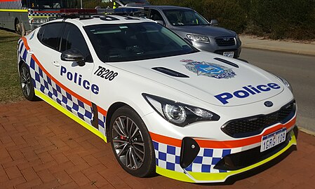 Kia Stinger Sedan - Traffic Enforcement Group