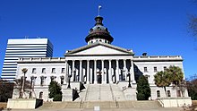 View of a large government building