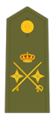 צבא ספרד - general de división