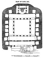 Cave 16 layout