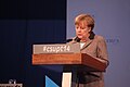 Bundeskanzlerin Angela Merkel auf dem CSU-Parteitag am 12. Dezember 2014 in Nürnberg