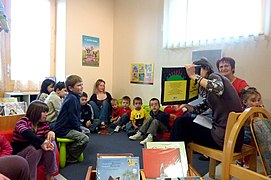 Le réseau intercommunal des bibliothèques situé au Perrier.