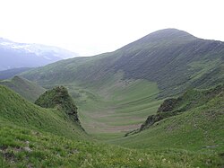 Льодовиковий кар на схилі Близниці