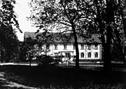 Brattfors herrgård, nedbrunnen 1917.