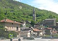 La chiesa parrocchiale di Montjovet a Berriat.