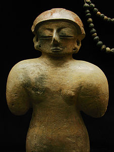 Estatueta de argila chorrera (1000 a.C.)