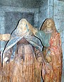 compianto sul Cristo morto, gruppo scultoreo in terracotta, le pie donne (part.)