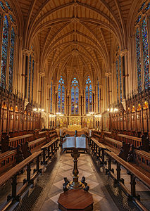 Chapel of Exeter College, by Diliff