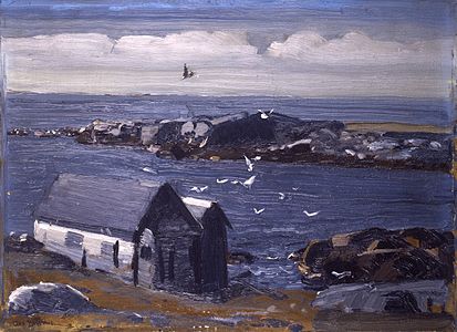 The Gulls, Monhegan by George Bellows