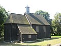 L'église en bois.