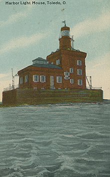 Toledo Harbor Light House, 1914