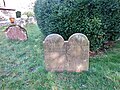 Hyssington Church, Montgomeryshire. 18th century gravestone