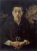 Self-Portrait, 1917, by Kohno Michisei
