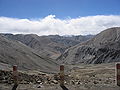 View of Western Kunlun Range from the Xinjiang-Tibet Highway