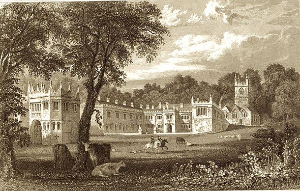 Lanhydrock House before the Victorian alterations